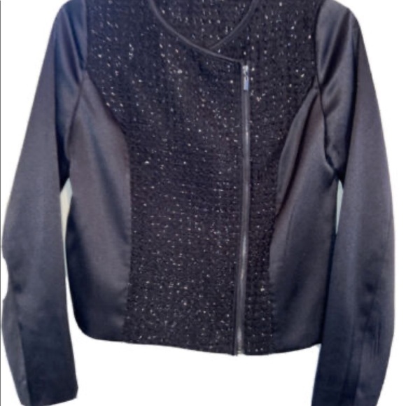 Eric + Lani Black Cocktail Jacket, size M - Picture 6 of 8